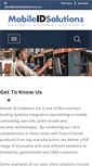 Mobile Screenshot of mobileidsolutions.com